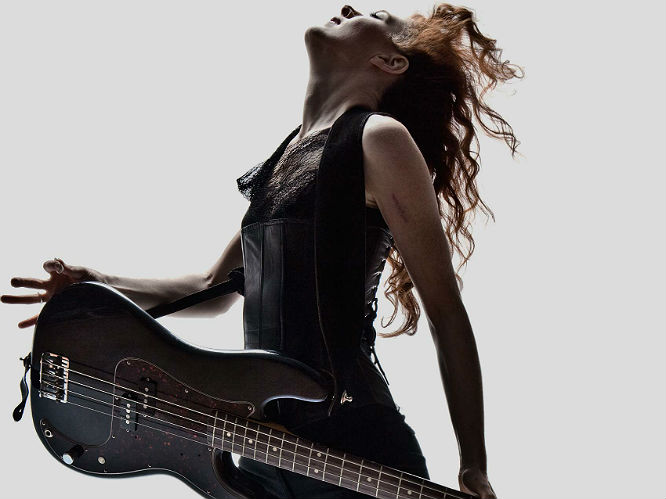 Melissa Auf Der Maur: After spending five years in Hole and some time touring with Smashing Pumpkins', grunge's underdog waiting in the wings finally went solo in 2004. Her self-titled debut was universally adored while 2011's Out Of Our Minds split opinion, but music is a much richer place for having her alone. 